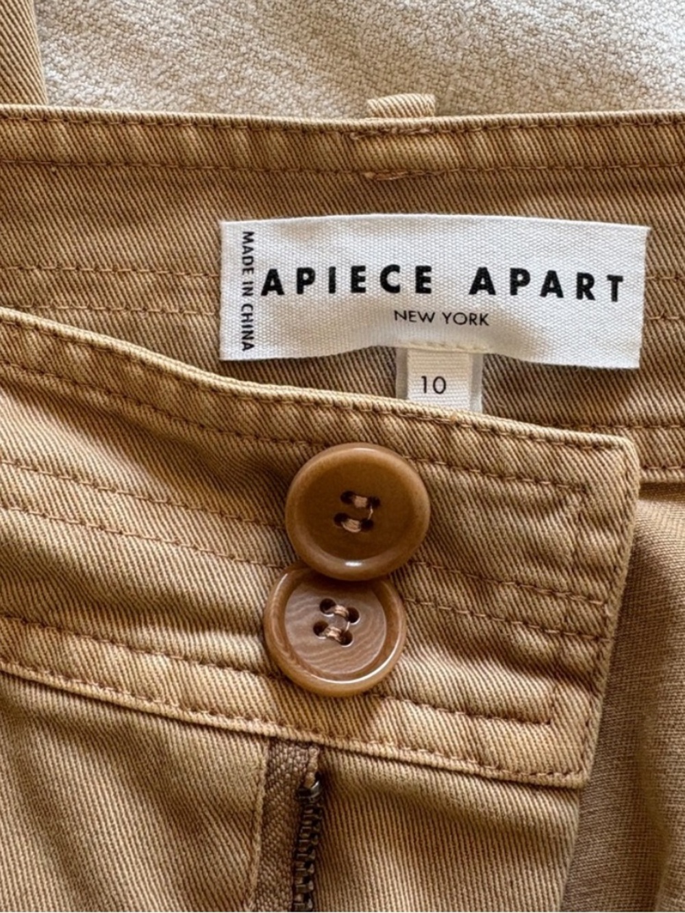 Apiece Apart Merida pants, size 10 - Picture 2 of 5